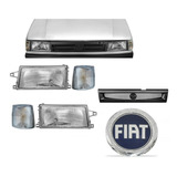 Kits Farol Lanterna Grade E Emblema Do Uno Fire 900/01/02/03