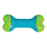 Kong Corestrength Bone Para Cães Tamanho L, Cor Azul/verde