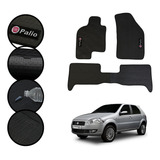 Kt Tapete Carro Carpete Para Fiat Palio Inteiriço Bordado