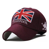 L Boné De Beisebol De Inverno Masculino Liverpool Warm Felt