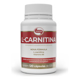 L-carnitina - 120 Cápsulas De 500 Mg - Vitafor
