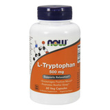 L-tryptophan Now Foods Triptofano 500mg 60 Veg Caps