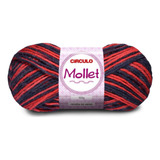 Lã Para Tricô Mollet Circle Bola De 100 G Com 200 M É De Cor 100% Acrílica Cor 9463 Búffalo
