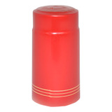 Lacre Capsulas Termoencolhível Vermelha 34mmx60mm 100 Und