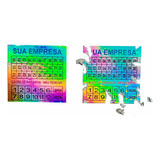 Lacre Casca De Ovo Holográfico 30x8mm Personalizado 3000 Un