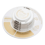 Lacre Para Barril Inox - Branco Com Dourado (10und)