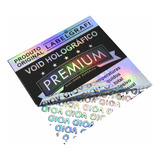 Lacre Void Holográfico Premium 2x2 Cm Data Completa 200 Un