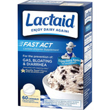 Lactaid Original Fast Act 60 Caps Importada Eua