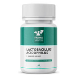 Lactobacillus Acidophilus 1 Bilhão De Ufc 60 Cápsulas