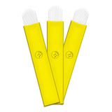 Lâmina Tebori Dermoporto Ultra Nano Blades 0.15mm - 10 Unid. Cor 14u Flex 0.15mm