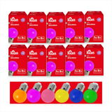 Lampada Bolinha Led 1w Color Biv Iluminação Evento Kit 10
