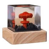 Lâmpada De Explosão Nuclear Mushroom Cloud, Bomba Atômica Mo