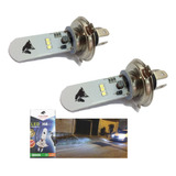 Lampada De Led Farol H4 Moto Carro Efeito Xenon 8000k Par Universal Mais Forte Com Foco Excelente Baixo E Alto Promoçao