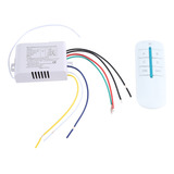 Lâmpada De Luz De 4 Vias, Interruptor De Controle Remoto Sem
