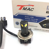 Lampada H4 Farol De Led Moto Super Branca 6000k Efeito Xenon
