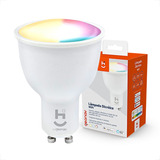 Lâmpada Inteligente Wifi Dicróica Rgb/ Branco Alexa E Google