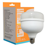 Lâmpada Led 40w High Power Bulbo Alta Potência Soquete E27 Branco-frio 6500k Bivolt Llumm Bronzearte