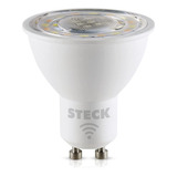 Lâmpada Led Smart Dicróica Gu10 4,8w Bivolt Rgb 350lm Smarteck Steck