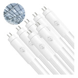 Lâmpada Led Tubular 18w T5- 3000k Branco Quente - 6 Unidades
