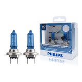 Lâmpada Para Faróis Philips Diamond Vision 5000k H7 Original