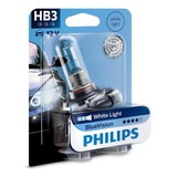 Lâmpada Philips Blue Vision 65w 12v P20d Hb3 Farol
