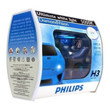 Lampada Philips Diamond Vision Super Branca 5000k H3 Hb3