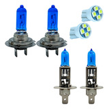 Lampadas Super Brancas Farol Baixo Alto Meia Luz H7 H1 8500k