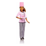 Lançamento Barbie Chefe De Cupcake Petite Negra Grace