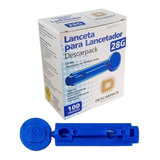Lanceta Para Lancetador 28 G Com 100 Und - Descarpack