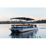 Lancha Pontoon F Boat 9500 - Fluvimar / Catamarã