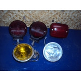 Lanterna / Farol Milha Antigo Sem Lampada Kits 