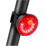 Lanterna Bike Traseira Recarregável 150 Lumes 360º 8 Leds