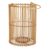 Lanterna Decorativa Em Bambu 25cm 18562 Mart