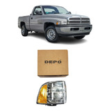 Lanterna Dianteira Dodge Ram 1993 1994 1995 Até 2001 Direita