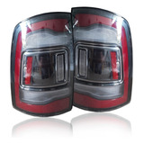 Lanterna Dodge Ram Full Led 2500/3500 2016 Vermelha/cristal 