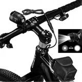 Lanterna Farol Bike T6 Recarregavel Mais Potente Foco Bm809
