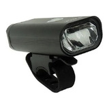 Lanterna Farol Luz Led Para Bike Bicicleta Usb Recarregável Cor Preto