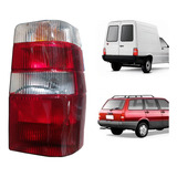 Lanterna Fiorino Elba 1986 1987 1988 À 1997 Bicolor Cristal