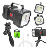 Lanterna Holofote Monster Led Super Potente + Brinde Tripé