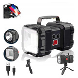 Lanterna Holofote Monster Led Super Potente C/ Mini Tripé
