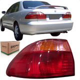 Lanterna Honda Accord 1998 1999 2000 Ré Rosa Canto Depo