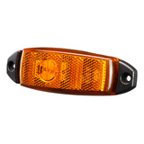 Lanterna Lateral Led Posicao Retrorrefletor Am 24v