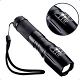 Lanterna Led Tática X900 Recarregável Zoom Cor Da Lanterna Preto Cor Da Luz Branco