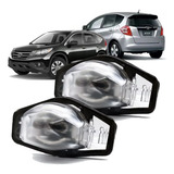 Lanterna Luz De Placa Honda Fit 2008 2009 2010 2011 2012 Par