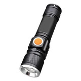 Lanterna Tatica 5000w Militar Longo Alcance Usb Recarregável Cor Da Luz Branco Frio