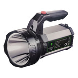 Lanterna Tática Holofote De Mão Dp-7313 14 Horas 3 Funções Cor Da Lanterna Preto Cor Da Luz Branco