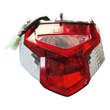 Lanterna Traseira Completa Lâmpada Chicote Traxx Moby 50 Cc