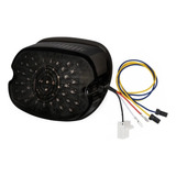 Lanterna Traseira Led Harley Davidson Com Pisca - Fume