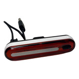 Lanterna Traseira Recarregável Usb Absolute Jy6085t Vermelha