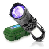 Lanterna Uv Led T6 Ultravioleta Luz Negra Dinheiro Falso Lanterna Preto